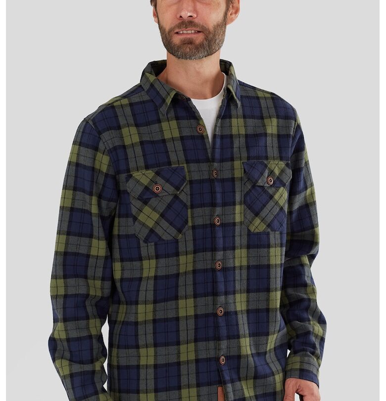 Риза на каре Roddy с дълги ръкави Fundango