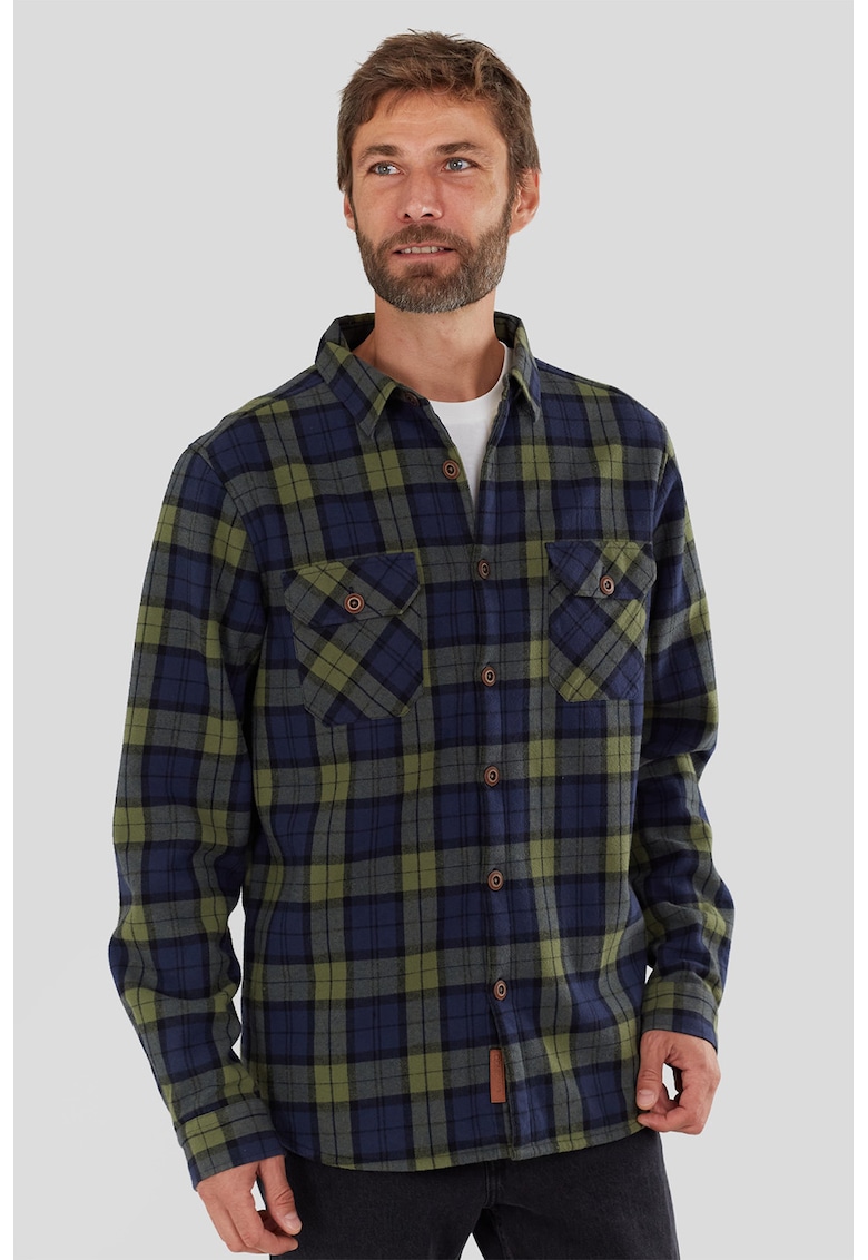 Риза на каре Roddy с дълги ръкави Fundango