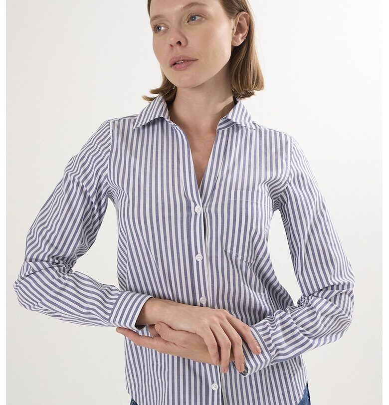 Риза на райе с овален подгъв Felix Hardy