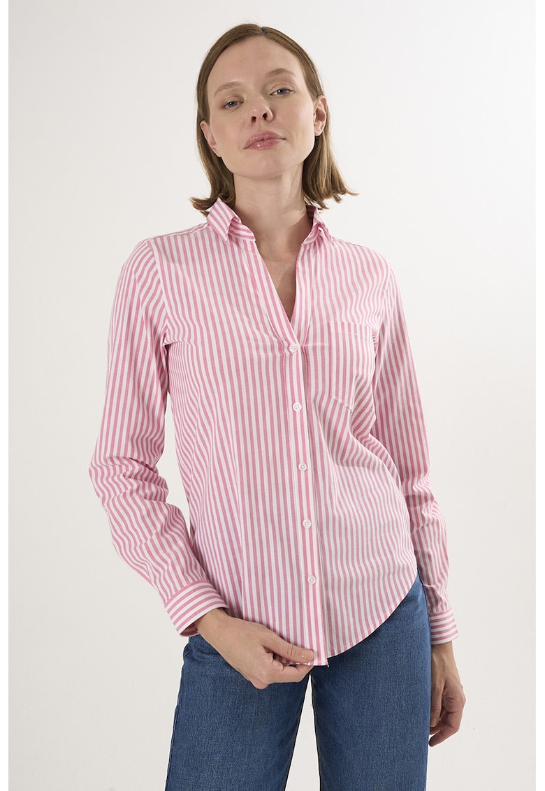 Риза на райе с овален подгъв Felix Hardy