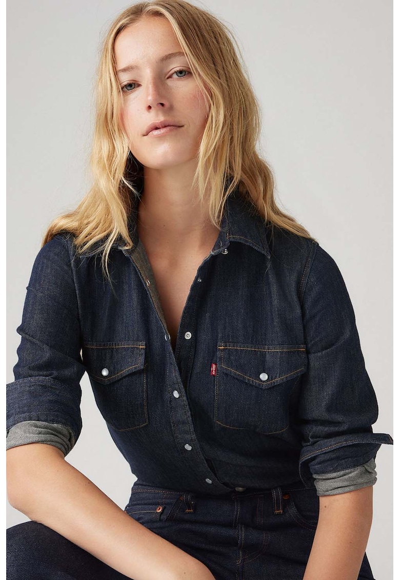 Риза от деним с джобове на гърдите Levis