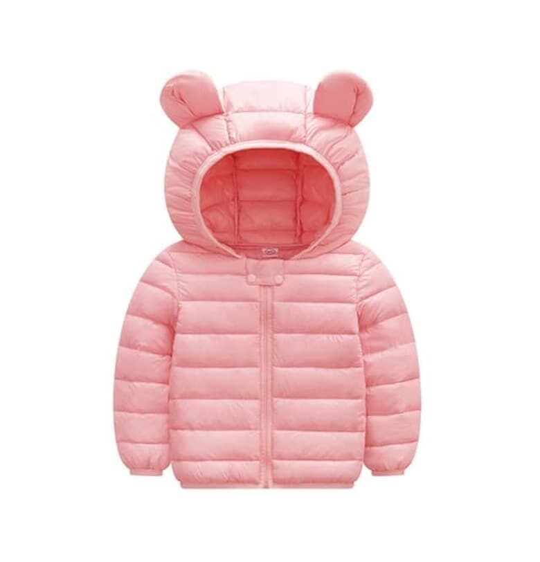 Розово яке за момичета с плюшено мече Nannie