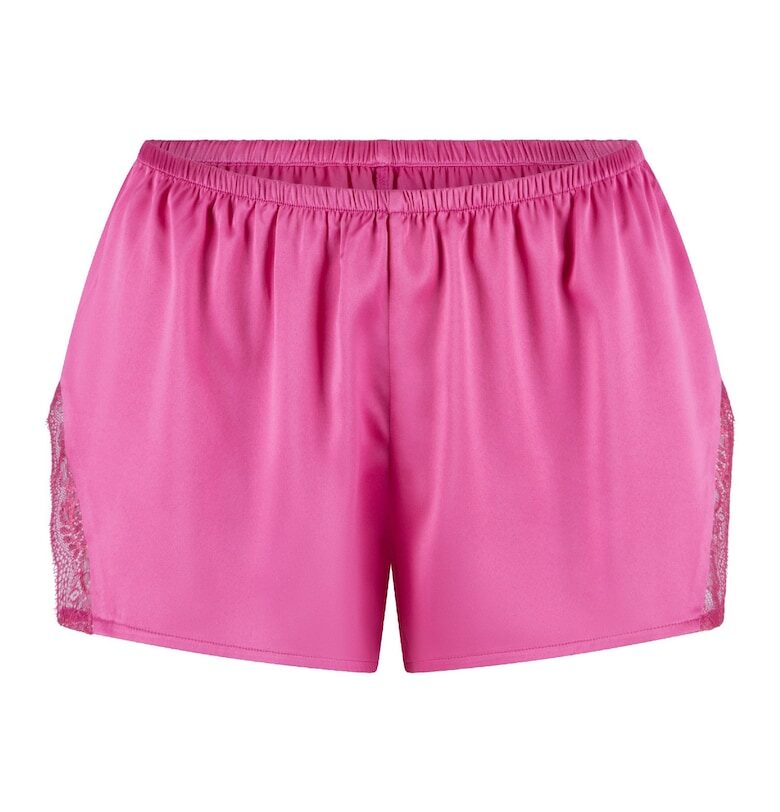 Сатенени пижамени шорти с дантела LingaDore