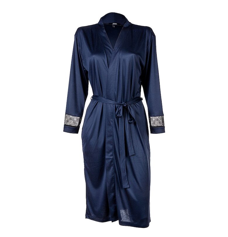 Сатиниран халат с връзка Joop