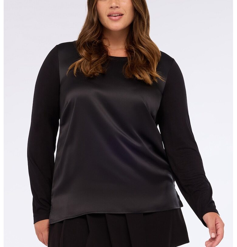 Сатинирана блуза Fiorella Rubino