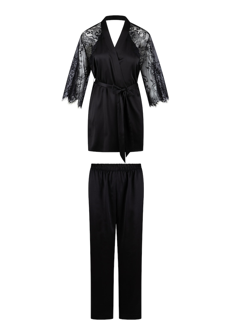 Сатинирана пижама с дантела LingaDore