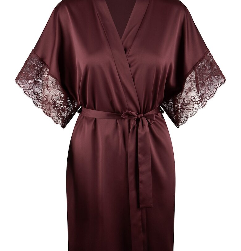 Сатинирано кимоно с колан LingaDore