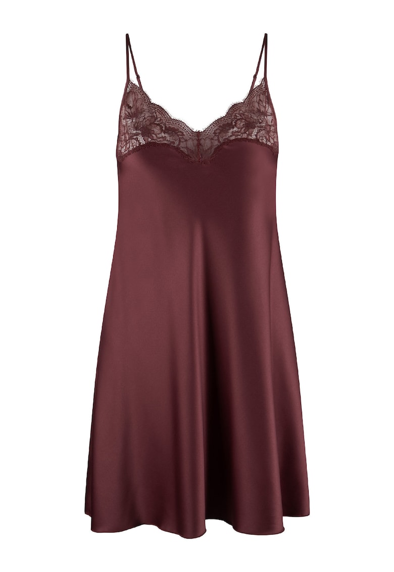 Сатинирано неглиже с дантела LingaDore