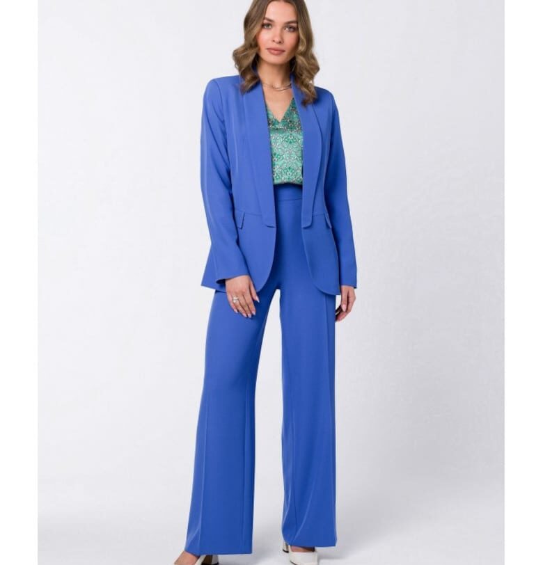 Светло син дамски блейзър Lisadamor S330 Style