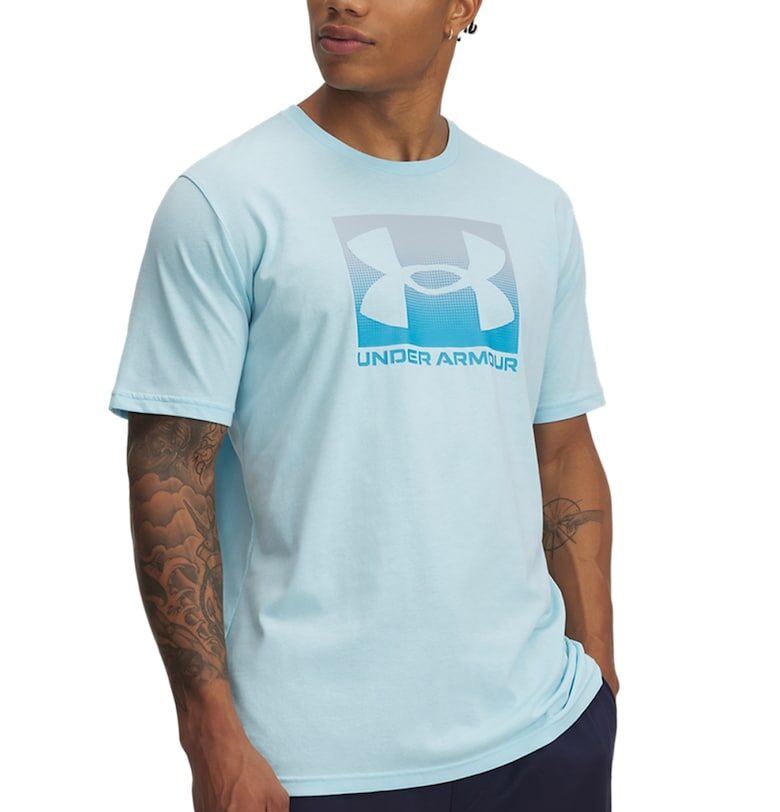 Свободна тениска Boxed с лого Under Armour