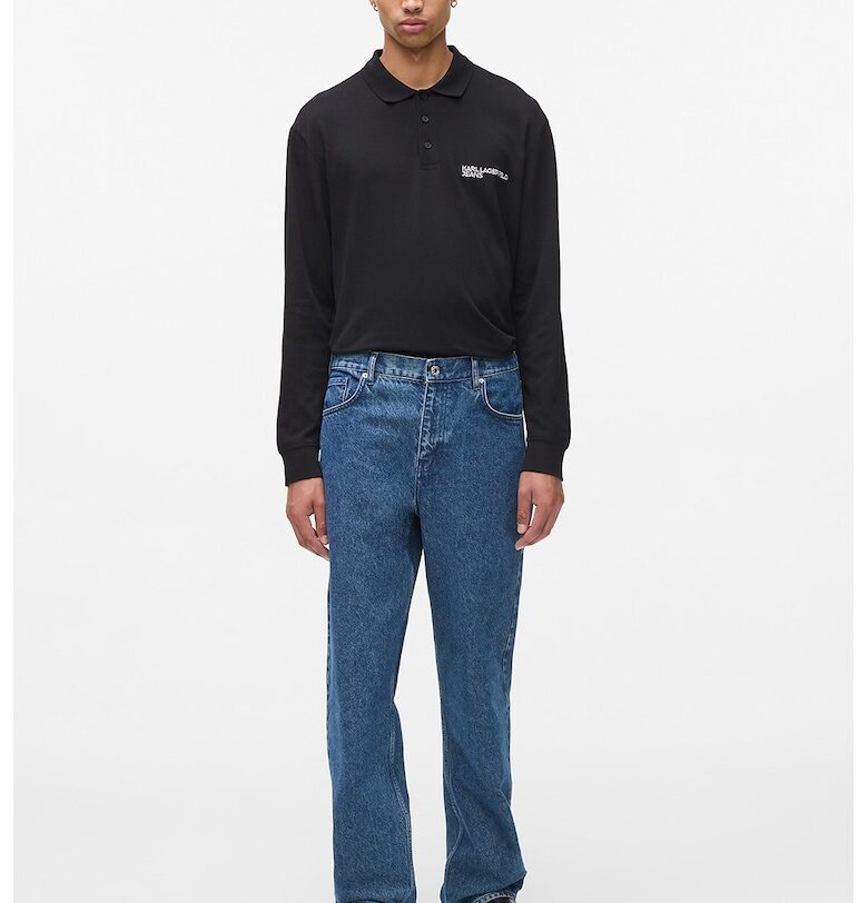 Свободни дънки с джобове KARL LAGERFELD JEANS