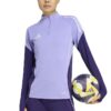 Слим суитшърт за футбол Tiro25 с къс цип adidas Performance