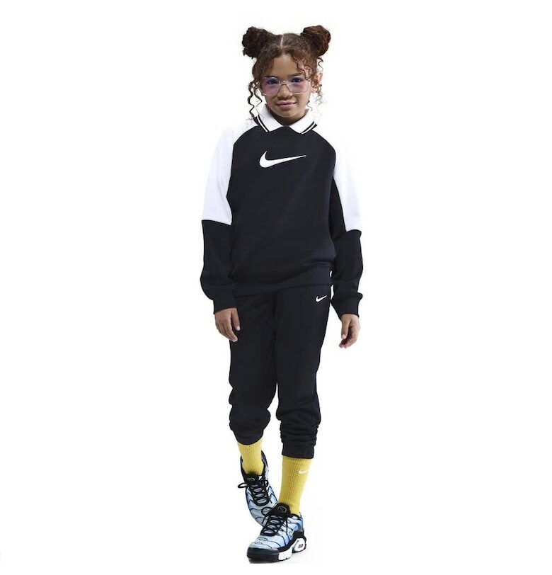 Спортен екип  Dri-Fit Crew JR HQ9317-010 - Момичешки - Черен Nike