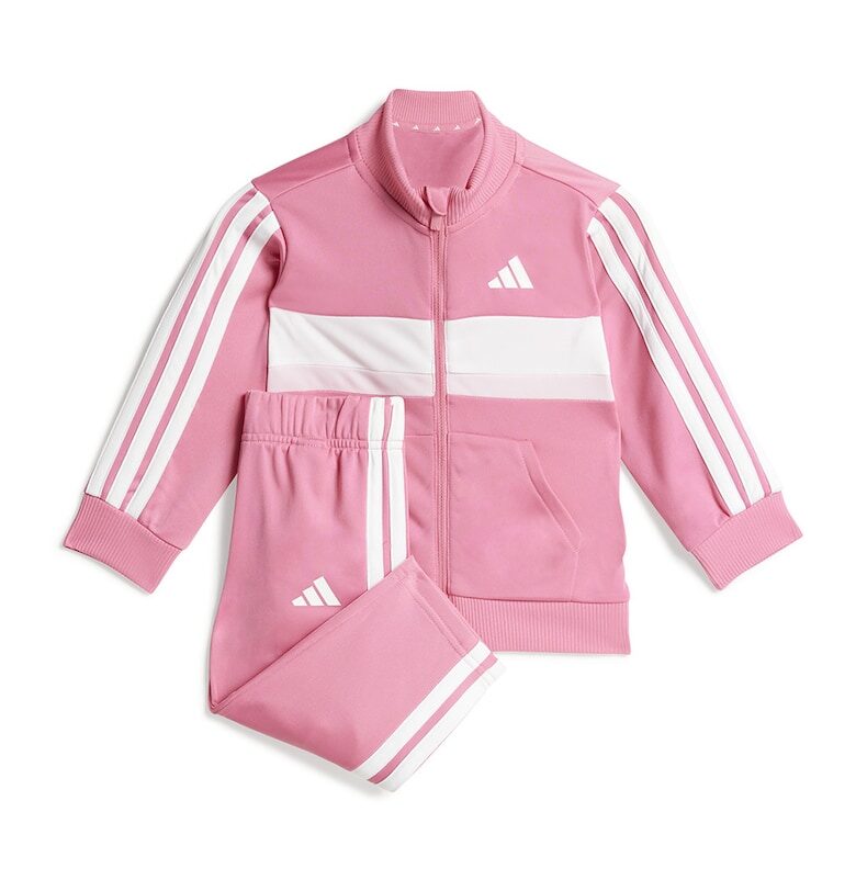 Спортен екип в цветен блок с цип adidas Sportswear