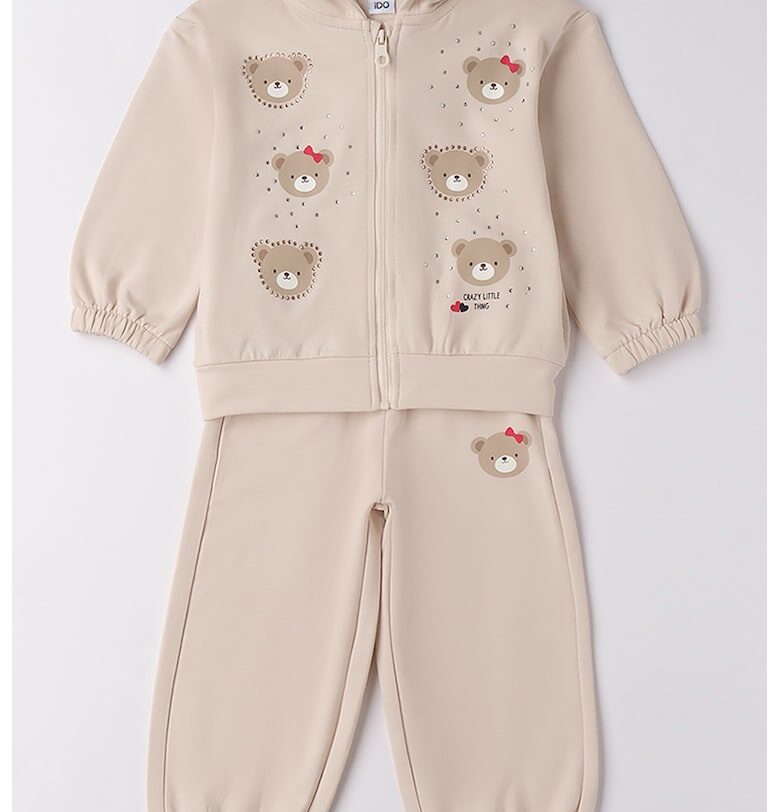 Спортен екип с декоративни камъни IDO