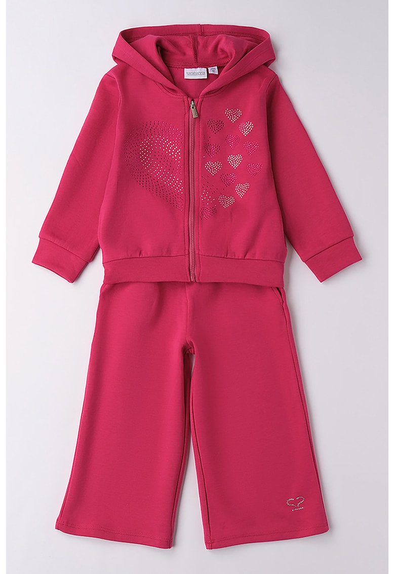 Спортен екип с декоративни камъни Sarabanda