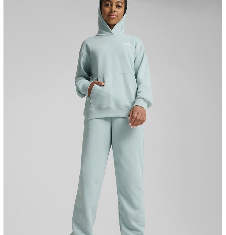 Спортен екип с качулка и джоб кенгуру Puma