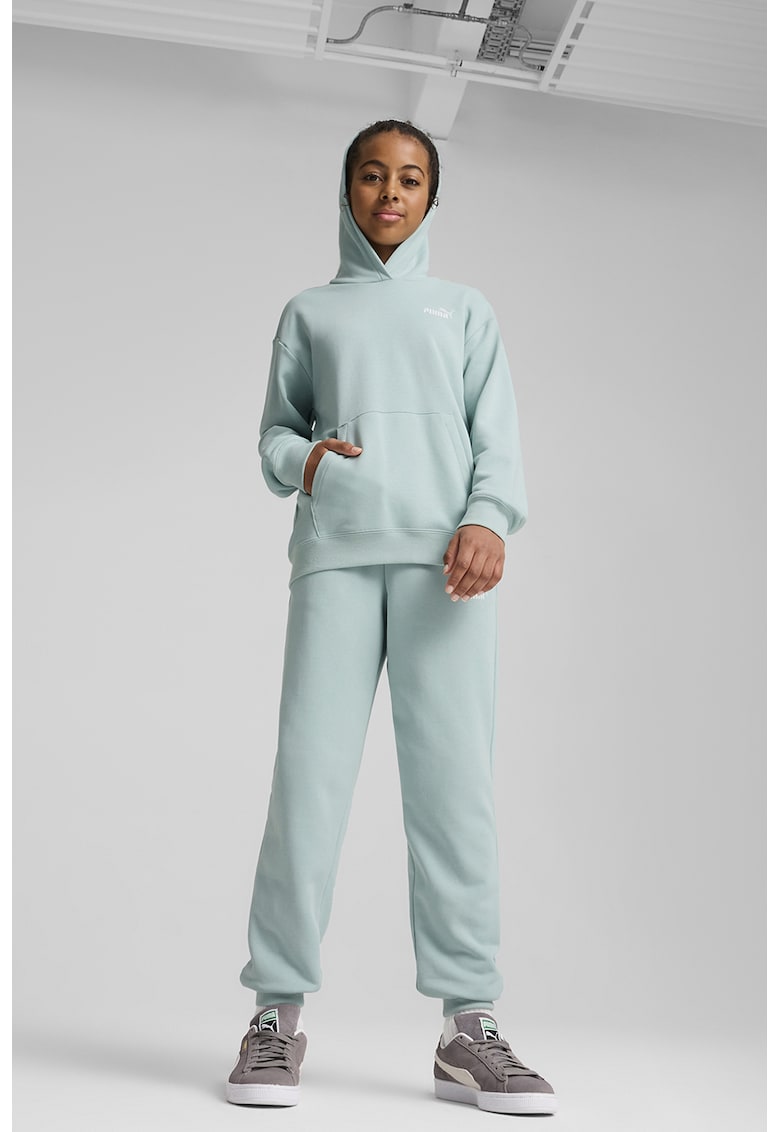 Спортен екип с качулка и джоб кенгуру Puma