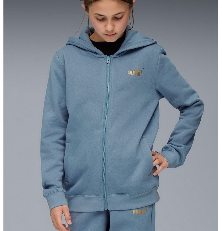 Спортен екип с качулка и лого Puma