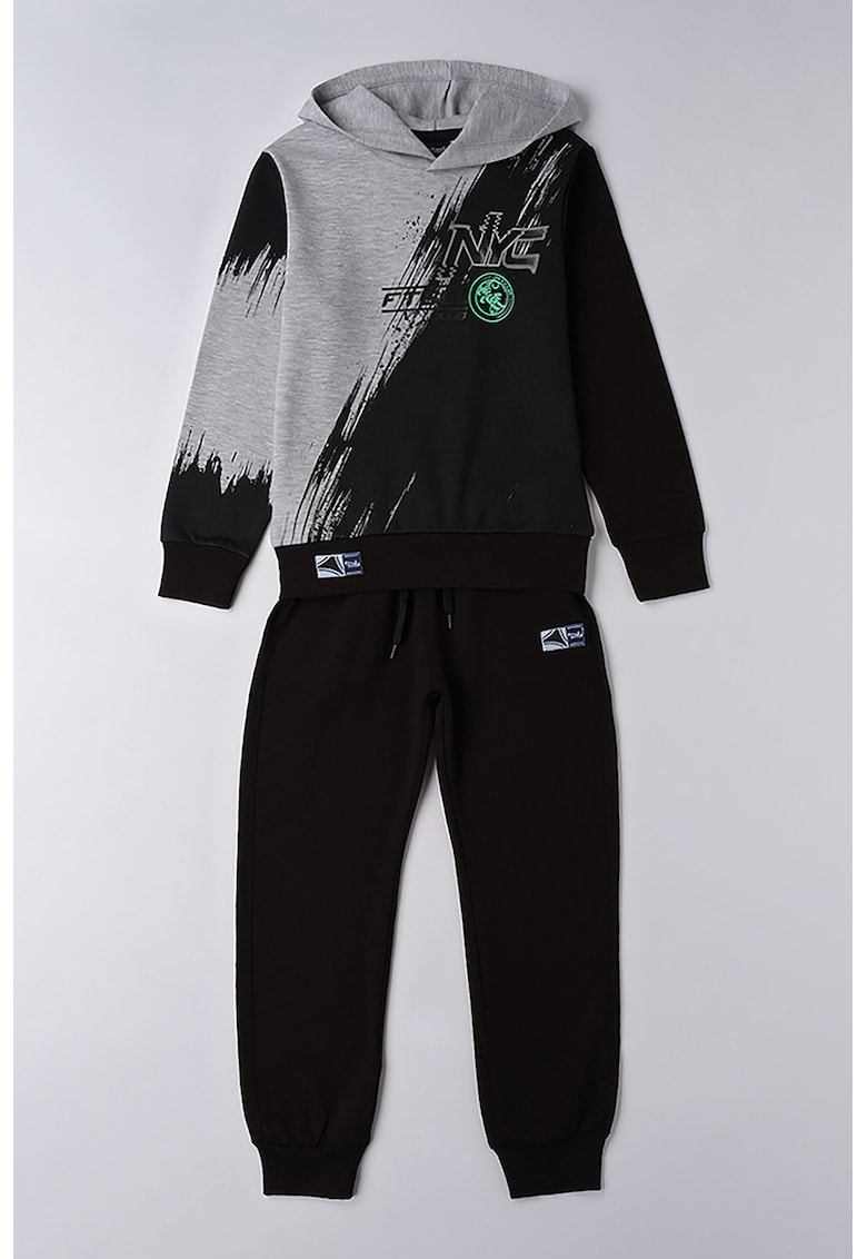 Спортен екип с памук с принт Sarabanda