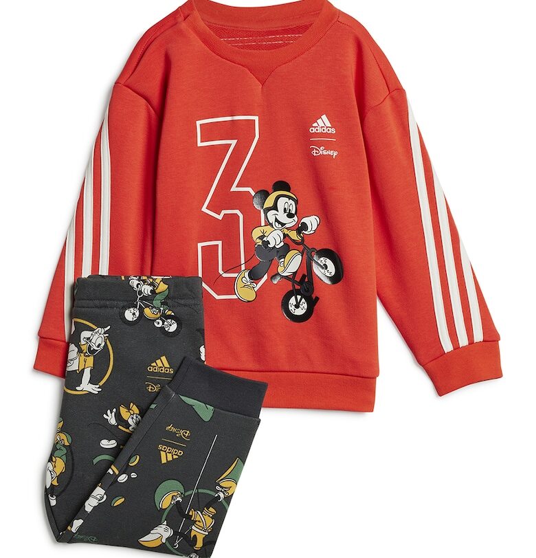 Спортен екип с памук с принт adidas Sportswear