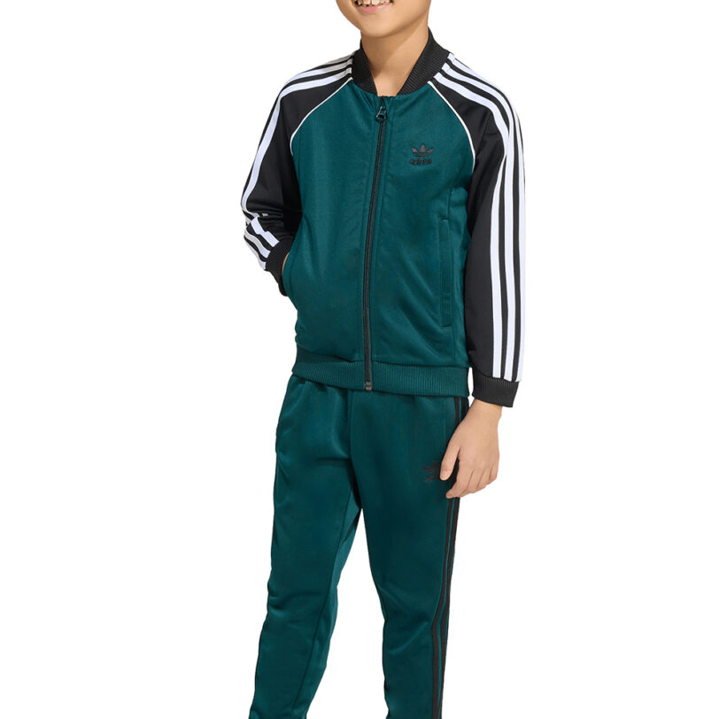 Спортен екип с цип и бродирано лого adidas Originals