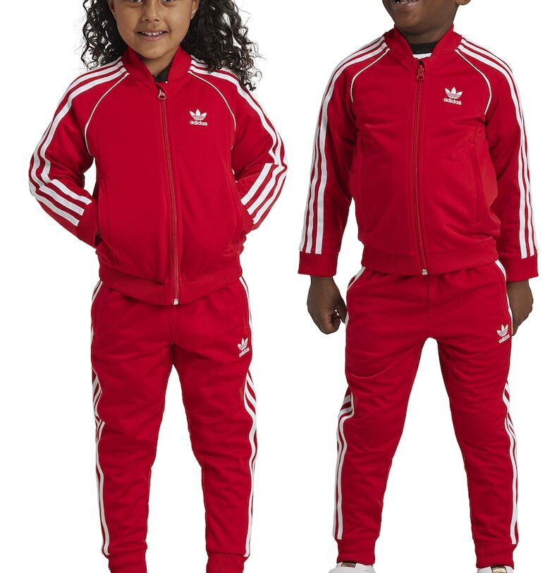 Спортен екип с цип и бродирано лого adidas Originals