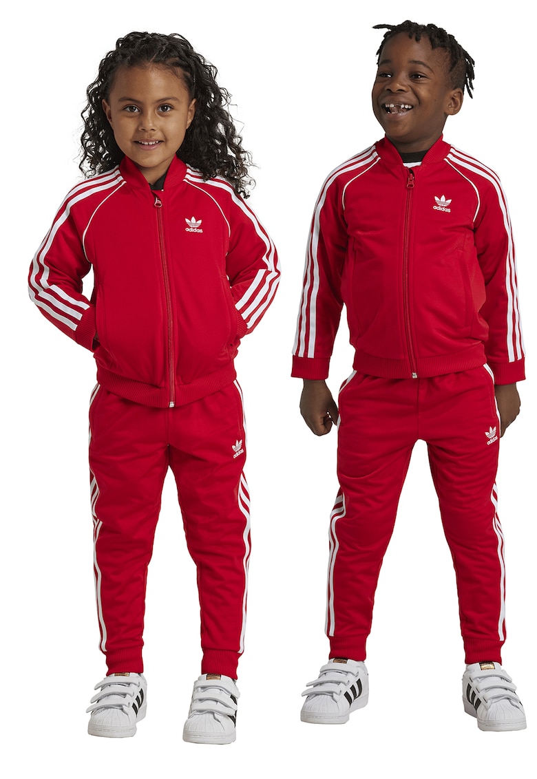 Спортен екип с цип и бродирано лого adidas Originals