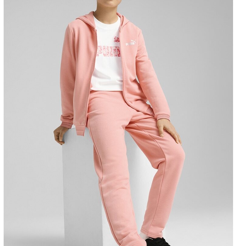 Спортен екип с цип и качулка Puma