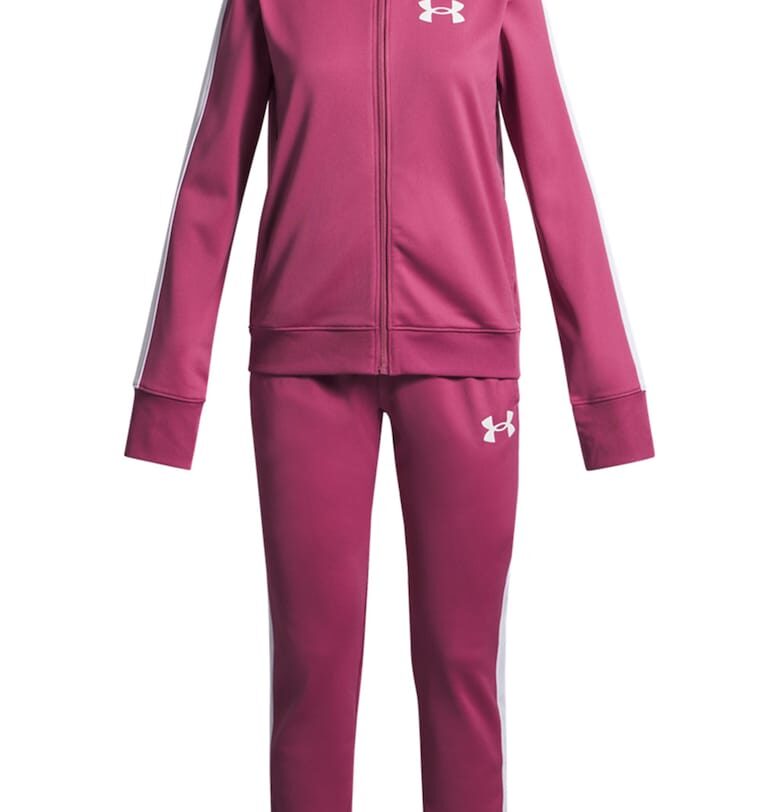 Спортен екип с цип и контрастни ленти встрани Under Armour