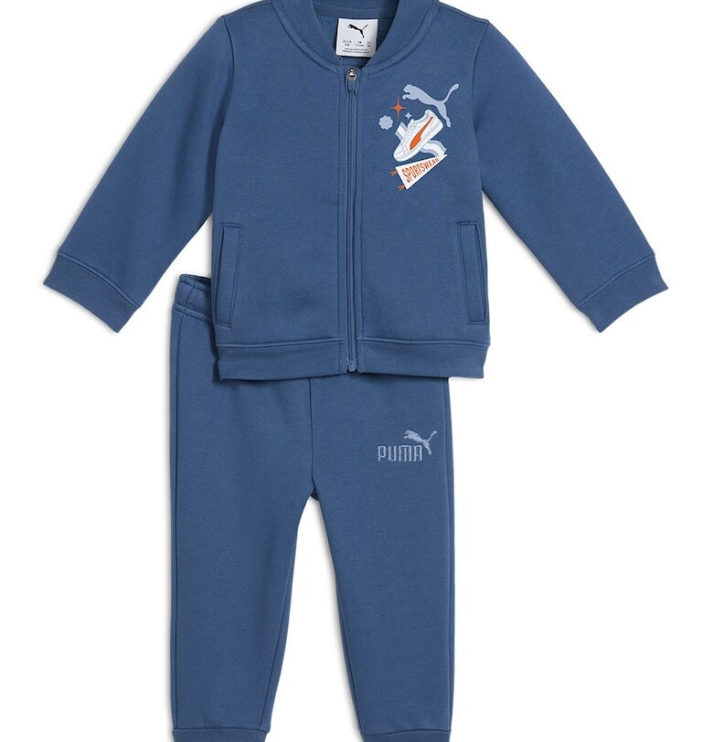 Спортен екип с цип и лого Puma