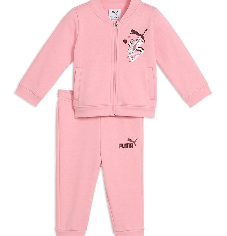 Спортен екип с цип и лого Puma