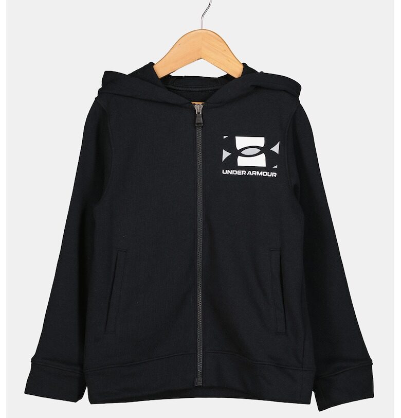 Спортен суитшърт Rival с качулка и лого Under Armour