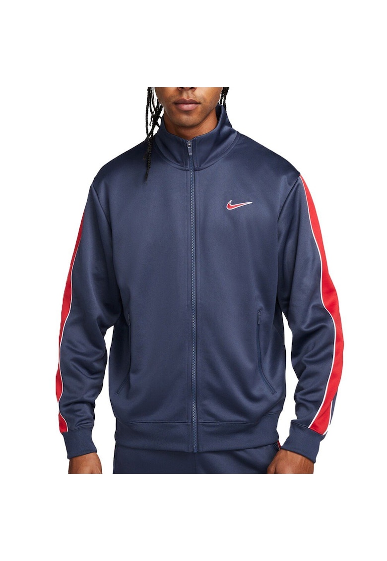 Спортна тениска FN0257-437 - мъжка - тъмносиня Nike