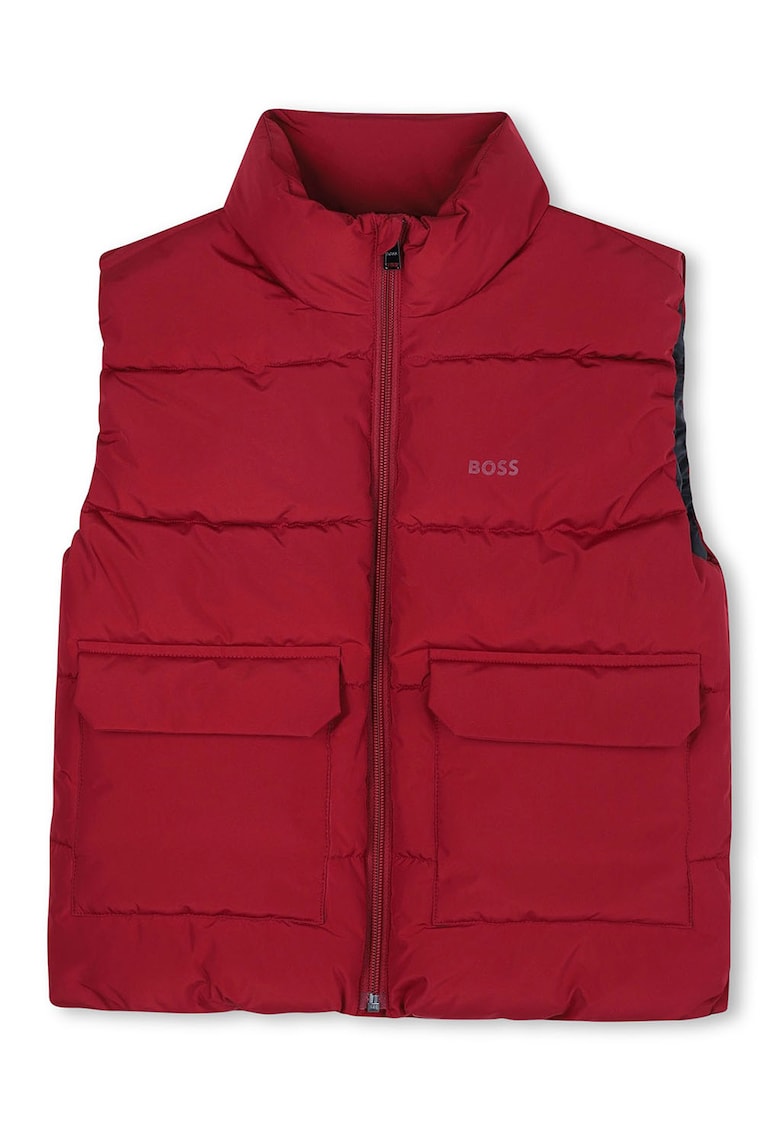 Стандартен елек с цип BOSS Kidswear