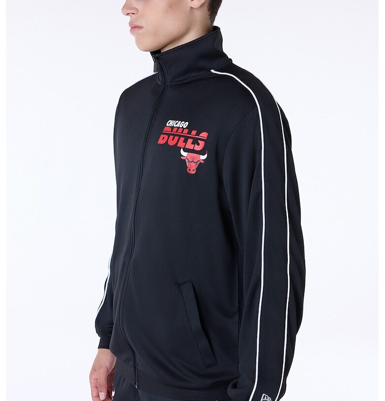 Суитшърт NBA Chicago Bulls с цип New Era