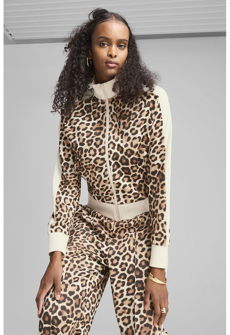 Суитшърт T7 Leo Luxe с цип Puma