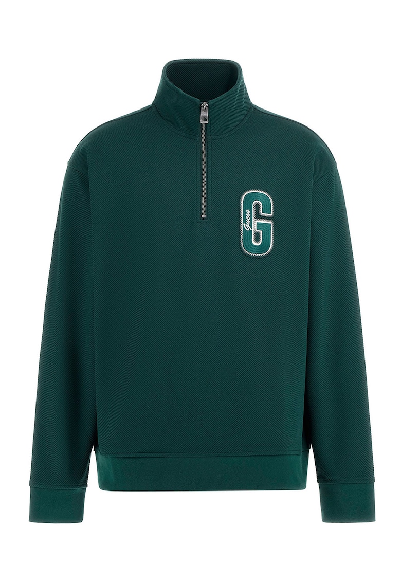 Суитшърт с къс цип GUESS