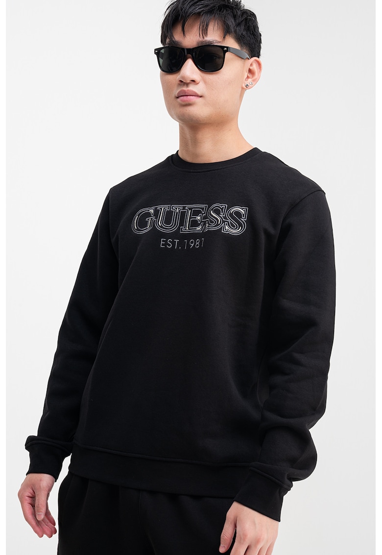 Суитшърт с лого GUESS