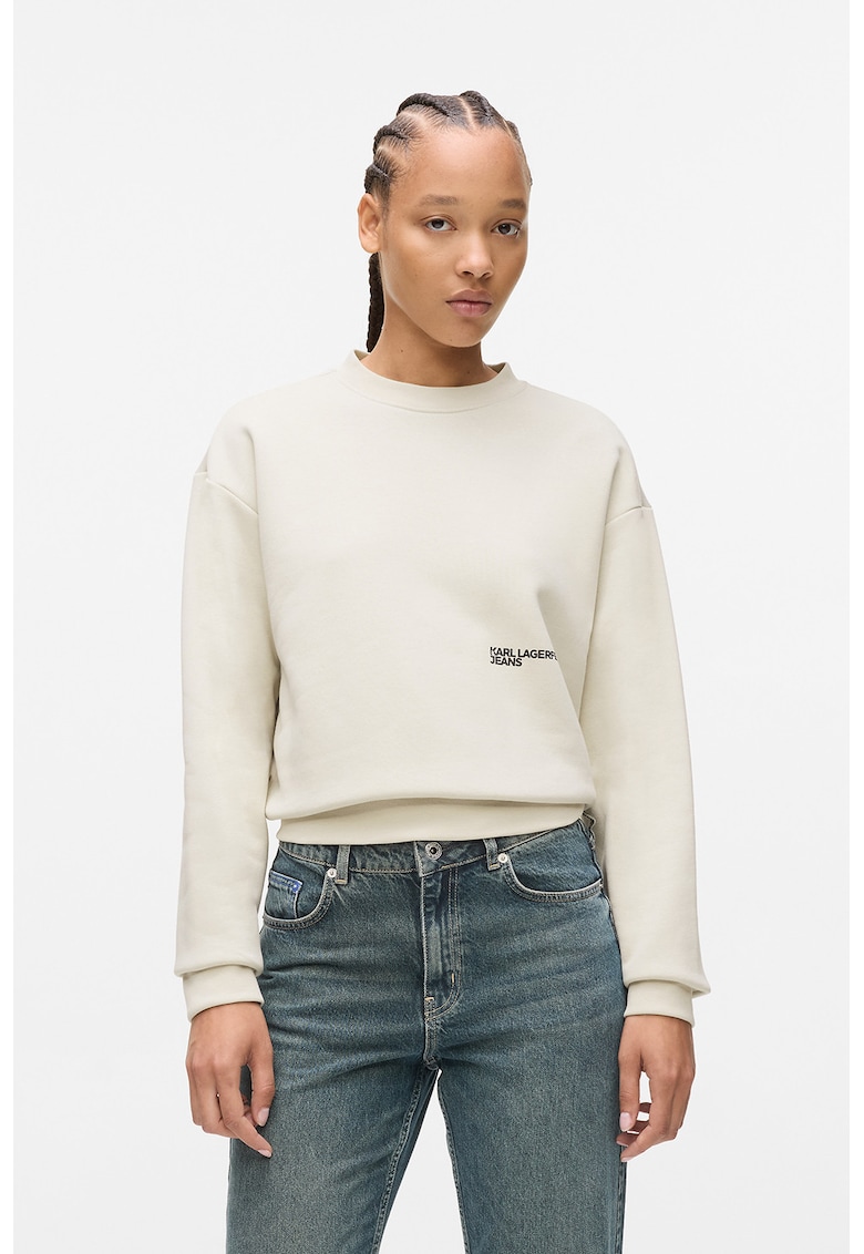 Суитшърт с лого KARL LAGERFELD JEANS