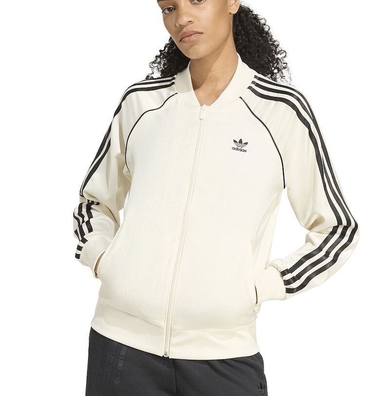 Суитшърт с лого и джобове adidas Originals