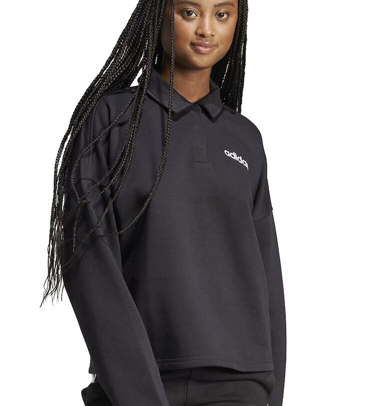 Суитшърт с лого и яка adidas Sportswear