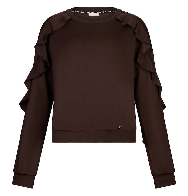 Суитшърт с надиплени ръкави Liu Jo