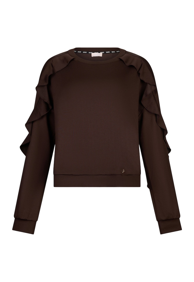 Суитшърт с надиплени ръкави Liu Jo