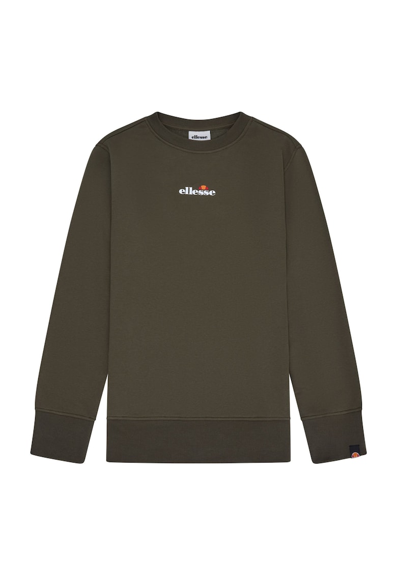 Суитшърт с надписи - Тъмнозелен ELLESSE