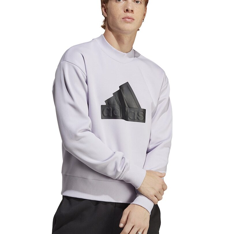 Суитшърт с овално деколте и лого adidas Sportswear