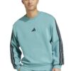 Суитшърт с памук с монограм adidas Sportswear
