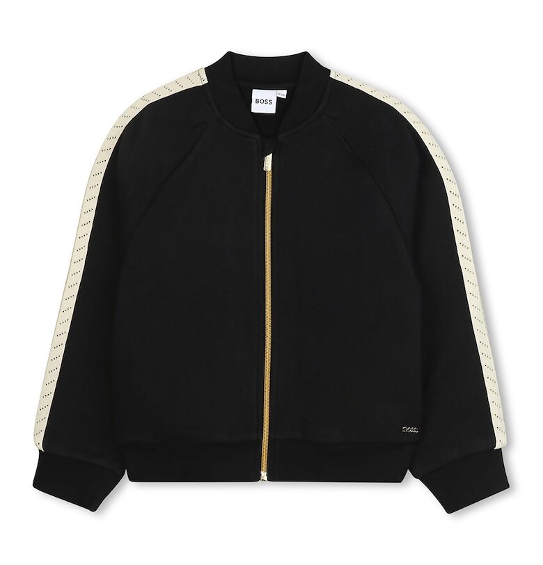 Суитшърт с цип BOSS Kidswear