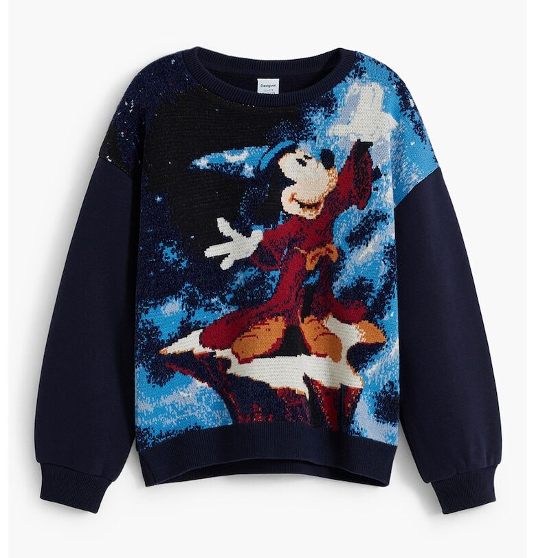 Суитшърт с шарка на Minnie Mouse DESIGUAL