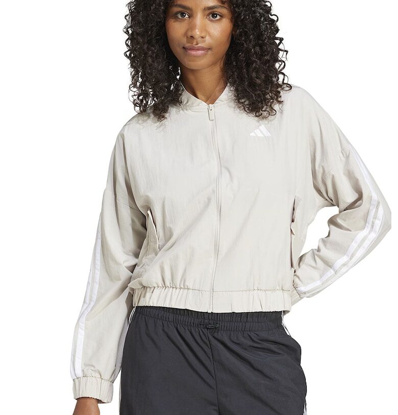 Суитшърт с яка и цип adidas Sportswear